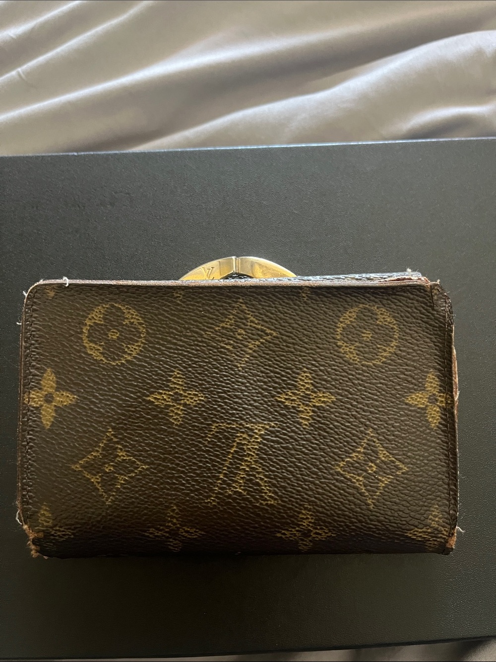 Louis Vuitton Monogram Canvas Small Wallet in Brown and Gold project wallet